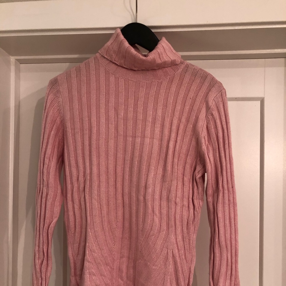 Silk and Cashmere pink Sweater